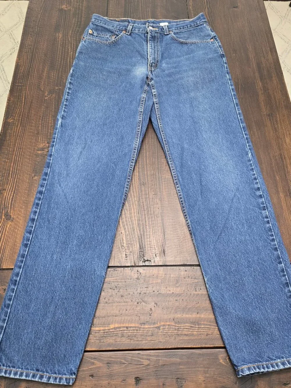 Vintage Levis 550 Relaxed Fit Jeans Mens 34x36 (Fit 32x36) Blue Denim Pants Y2K
